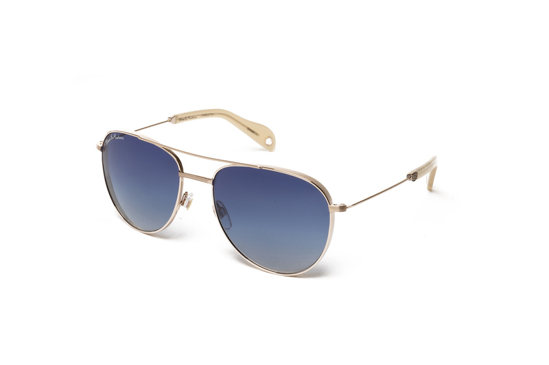 Okulary HALLY&SON DEUS DH509S01. Okulary przeciwsłoneczne, Kolor złoty. Unisex.
