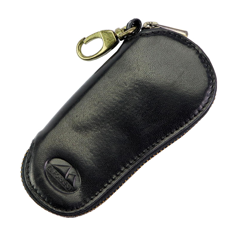 EL FORREST etui na klucze pokrowiec skóra naturalna 2 karabińczyki