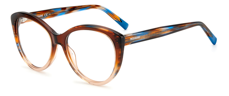Okulary MISSONI MIS-0094-EX4. Okulary, Kolor brązowy. Kobieta.