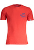 AVX T-SHIRT MĘSKI Z KRÓTKIM RĘKAWEM AVIREX DEPT CZERWONY