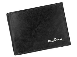 Rozbudowany elegancki Skórzany męski portfel od Pierre Cardin FOSSIL z RFID