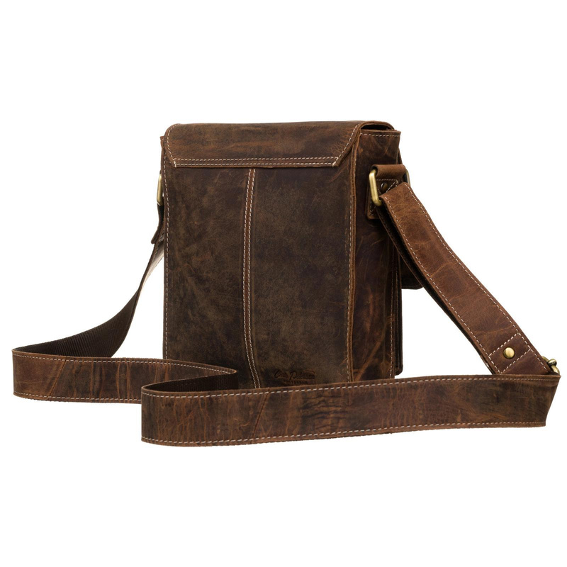 Saszetka męska z naturalnej skóry Peterson PTN PTE-NSH