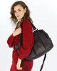 Torba biznesowa bowling retro bag skórzana - MARCO MAZZINI czarny
