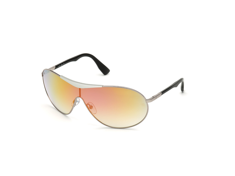 Okulary WEB EYEWEAR WE0282-0014Z. Okulary przeciwsłoneczne, Kolor szary. Unisex.