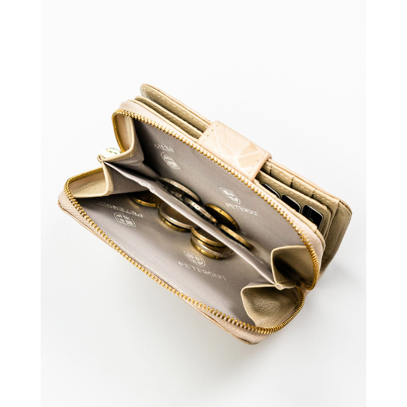 Skórzany damski portfel Peterson PTN PS115-MLF