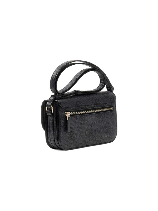 Torebka listonoszka Guess HWOS99 24210 – grafitowa z logo