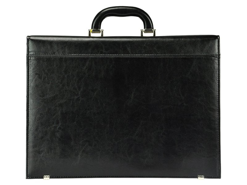 Skórzana teczka do pracy na dokumenty Stefania