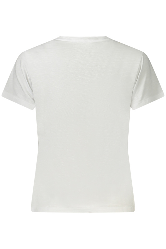 KOSZULKA Z KRÓTKIM RĘKAWEM GUESS JEANS DAMSKA BIAŁA