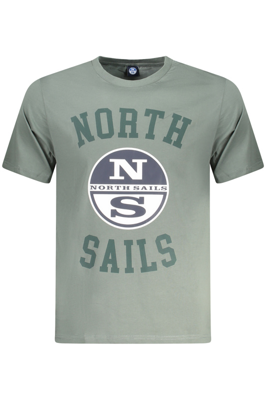 NORTH SAILS KOSZULKA Z KRÓTKIM RĘKAWEM MĘSKA ZIELONA