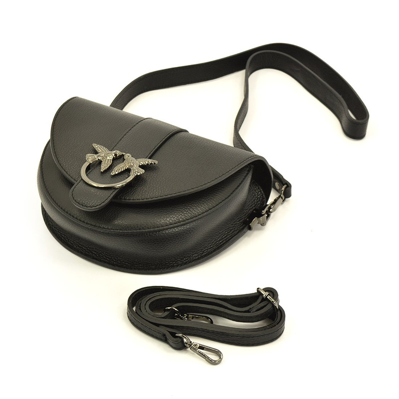 Luka damska listonoszka mała torebka przez ramię skóra naturalna 