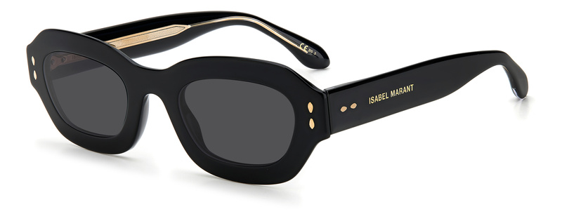 Okulary ISABEL MARANT IM-0052-S-2M2. Okulary przeciwsłoneczne, Kolor czarny. Kobieta.