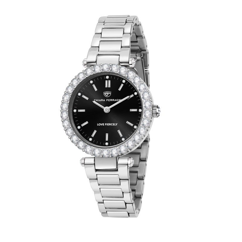 Zegarek CHIARA FERRAGNI R1953103502. Kwarcowy, Kolor czarny. Kobieta.