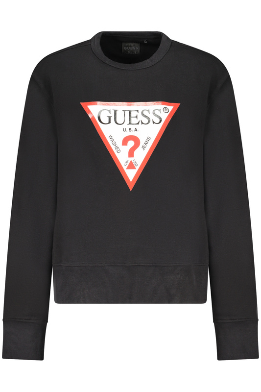 Bluza damska Guess Jeans czarna zapinana na zamek