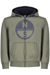 NORTH SAILS ZIELONA BLUZA DZIECIĘCA Z ROZPINKĄ