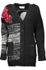 BLUGIRL bluza na zamek DAMSKI CZARNY
