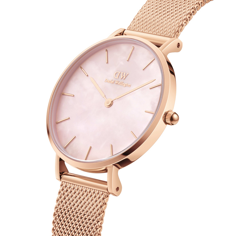 Zegarek DANIEL WELLINGTON DW00100516. Kwarcowy, Kolor różowy. Kobieta.