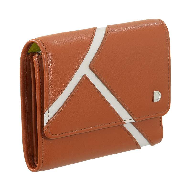 DuDu damska portmonetka skóra naturalna mały portfel z przegrodami