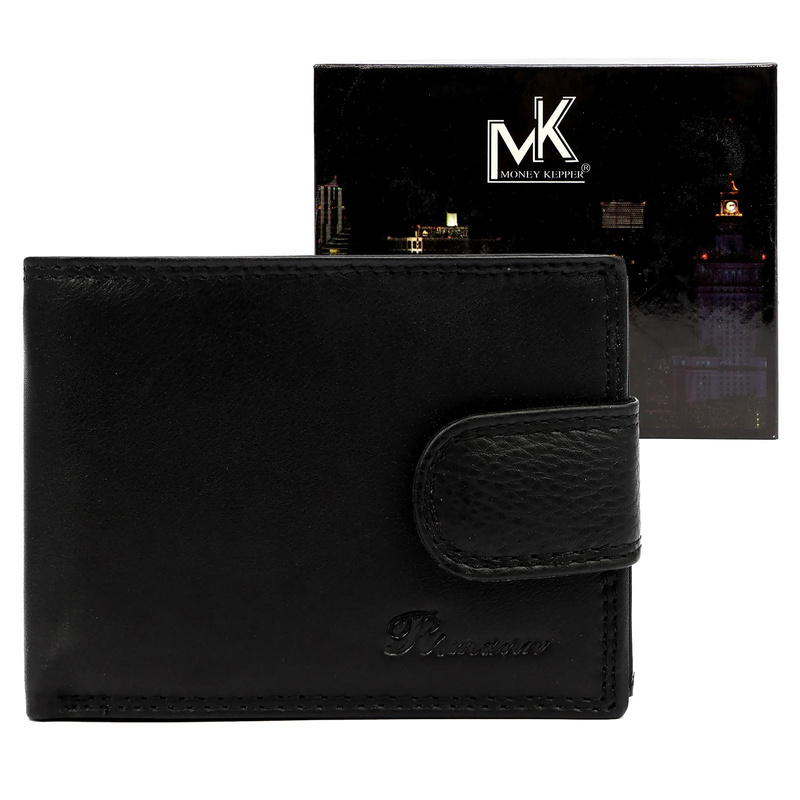 Skórzany męski portfel Money Kepper SN5130B MCN  RFID