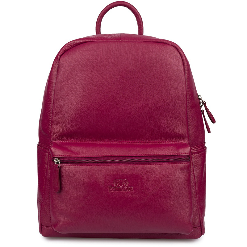 Skórzany plecak A4 duży pojemny do szkoły Włoski P16