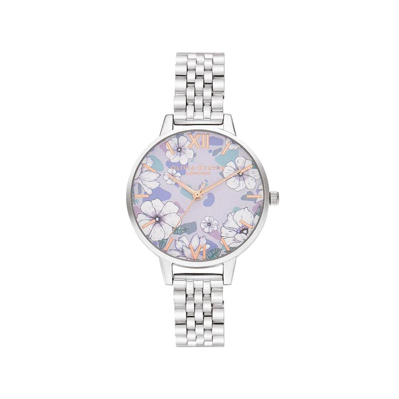 Zegarek OLIVIA BURTON OB16AN05. Kwarcowy, Kolor liliowy. Kobieta.
