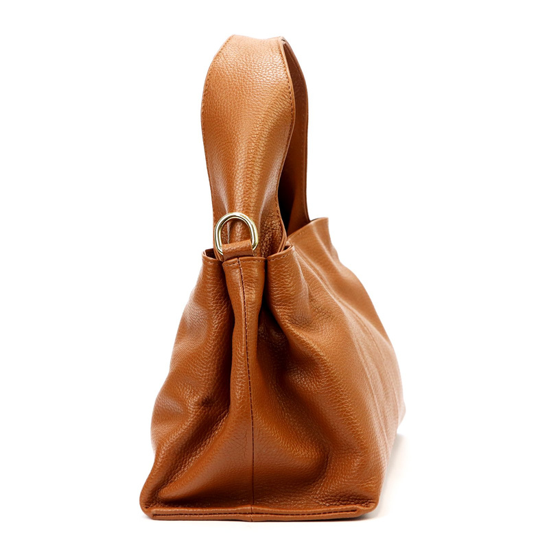 Skórzana miejska torebka na ramię shopperbag Luka