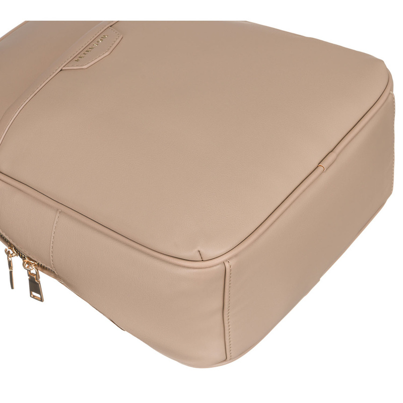 Pojemny plecak damski ze skóry ekologicznej - Peterson