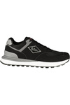 Czarne sneakersy męskie LEE COOPER Lcm 628405 – szare detale