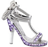 Biżuteria GLAMOUR GS4-19. Zawieszka, Kolor PURPLE. Kobieta.