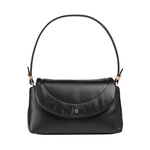 DuDu Mała torebka damska na ramię z paskiem skóra naturalna listonoszka