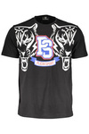 T-SHIRT MĘSKI Z KRÓTKIM RĘKAWEM PLEIN SPORT CZARNY
