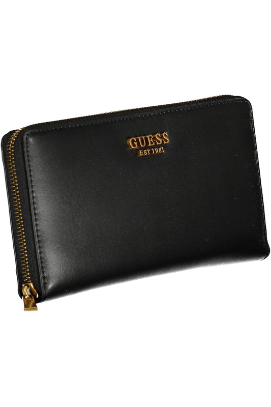CZARNY PORTFEL DAMSKI GUESS JEANS