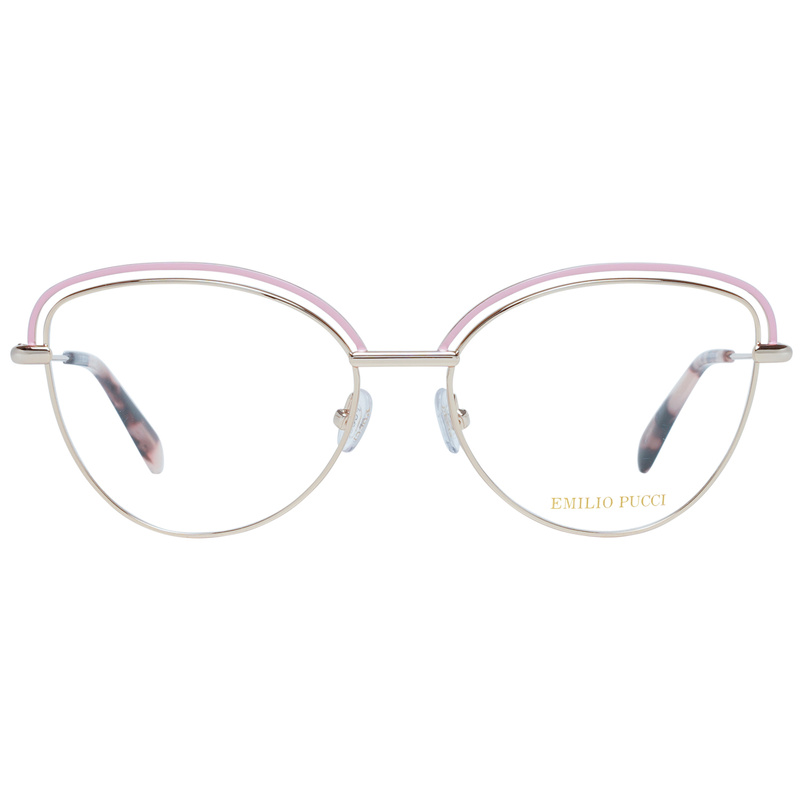 Okulary PUCCI EP5170-55074. EYEGLASSES, Kolor złoty. Kobieta.