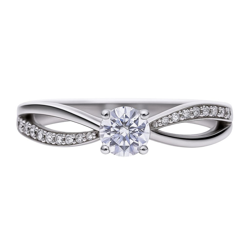 Biżuteria DIAMONFIRE 6119091082165. Pierścionek, Kolor szary. Kobieta.