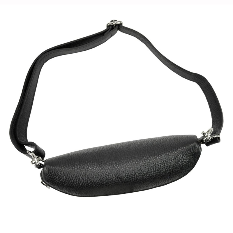 Damska saszetka ze skóry naturalnej Patrizia 417-003 SILVER