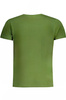 ZIELONY MĘSKI T-SHIRT K-WAY Z KRÓTKIM RĘKAWEM
