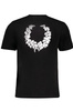 T-SHIRT MĘSKI Z KRÓTKIM RĘKAWEM GIAN MARCO VENTURI CZARNY