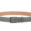Nuvola Pelle Męski Pasek Skórzany Pełnoziarnisty Made in Italy Miękka Skóra Cielęca Elegancki Pasek H 34mm z Metalową Klamrą