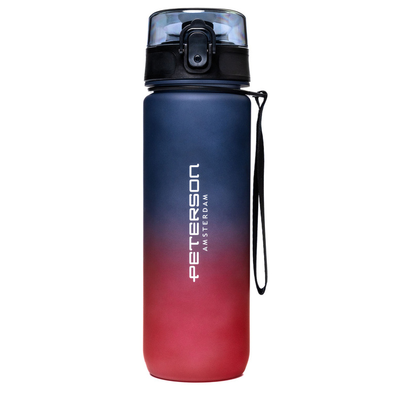 Czerwono-fioletowy, tritanowy bidon na wodę wolny od BPA - Peterson