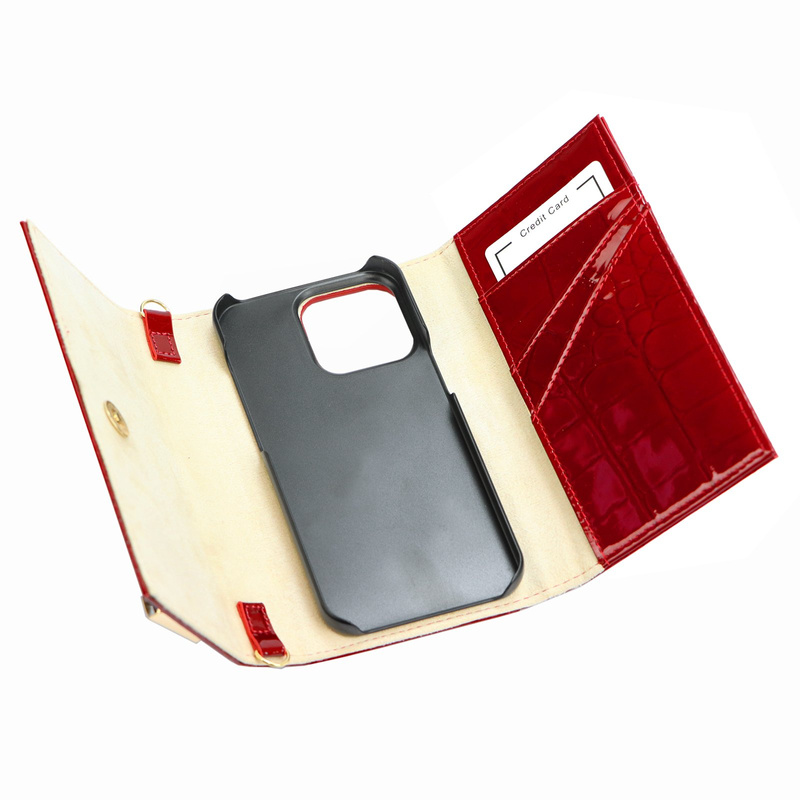 MiaMore etui na telefon skóra naturalna z klapką case IPHONE 12 PRO