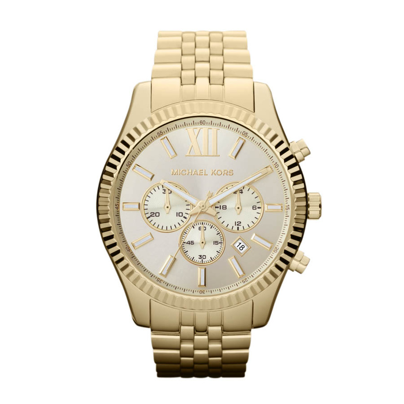 Zegarek MICHAEL KORS MK8281. Kwarcowy, Kolor złoty. Mężczyzna.