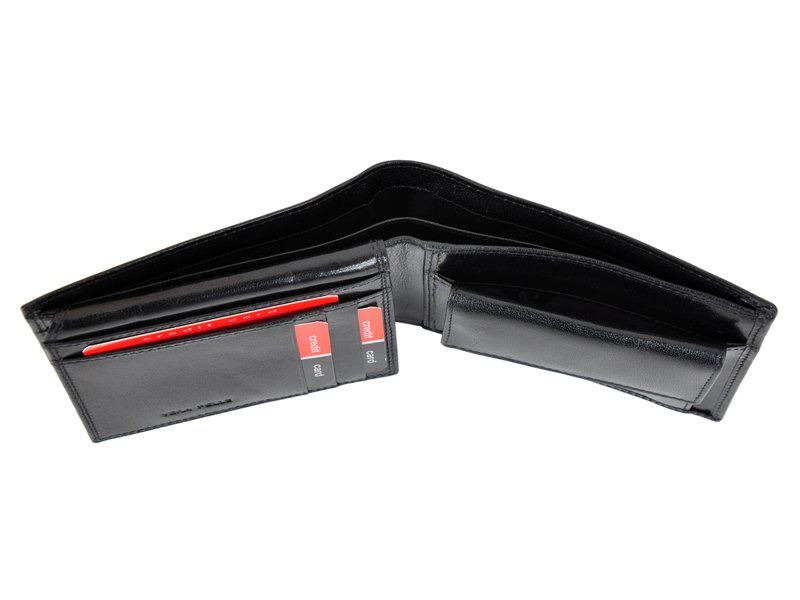 Zgrabny Skórzany męski portfel Pierre Cardin RFID