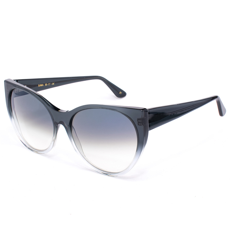 Okulary LGR SIWA-GREY-31. Okulary przeciwsłoneczne, Kolor czarny. Kobieta.