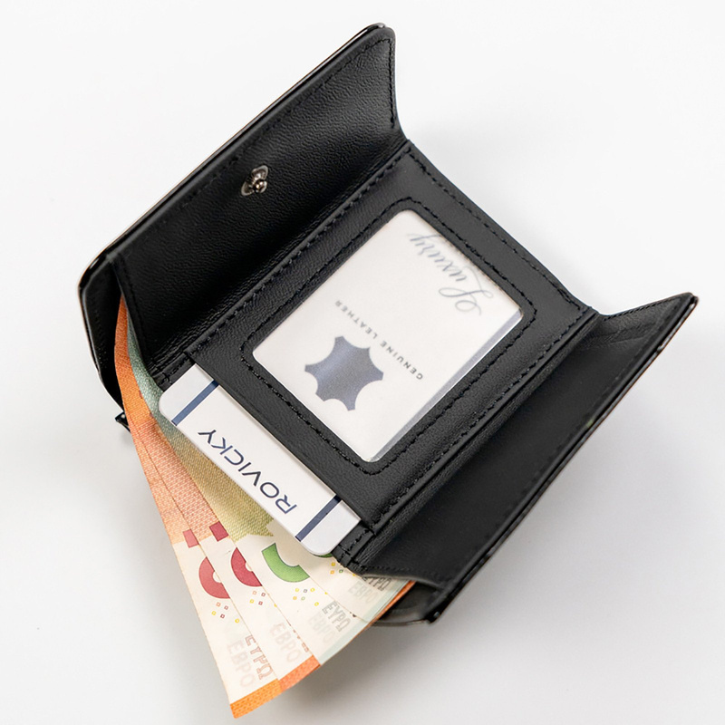 Damska zgrabna portmonetka z RFID 4U Cavaldi