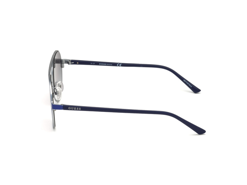 Okulary GUESS GU3028-5591B. Okulary przeciwsłoneczne, Kolor niebieski. Unisex.