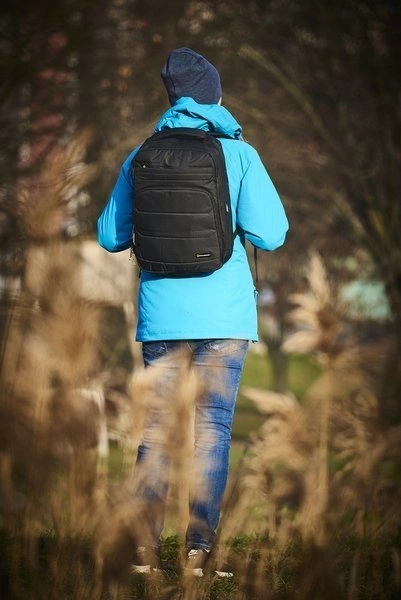 Plecak na laptopa 2-komorowy National Geographic PRO 710 Ciemny szary