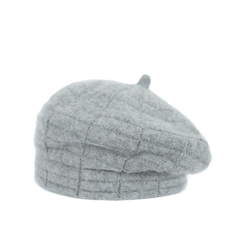 Beret Shaggy Plum