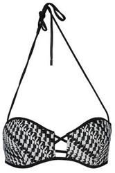 KARL LAGERFELD BEACHSEAR KOSTIUM KĄPIELOWY GÓRA DAMSKA CZARNY