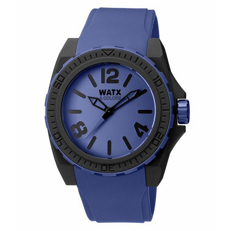 Zegarek WATXANDCO RWA1804. Kwarcowy, Kolor niebieski. Unisex.