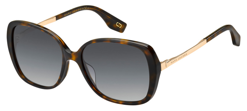 Okulary MARC JACOBS MARC304S0869O. Okulary przeciwsłoneczne, Kolor brązowy havana. Kobieta.