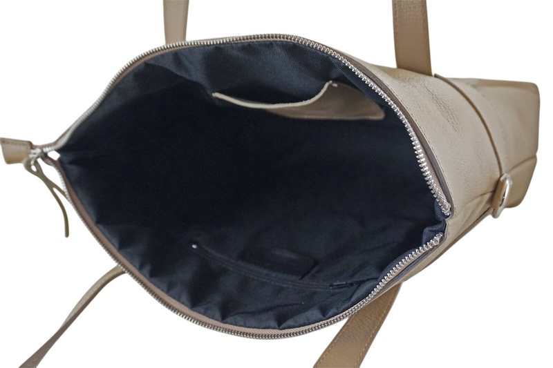 Torebka skórzana shopperbag na ramię Barberini's